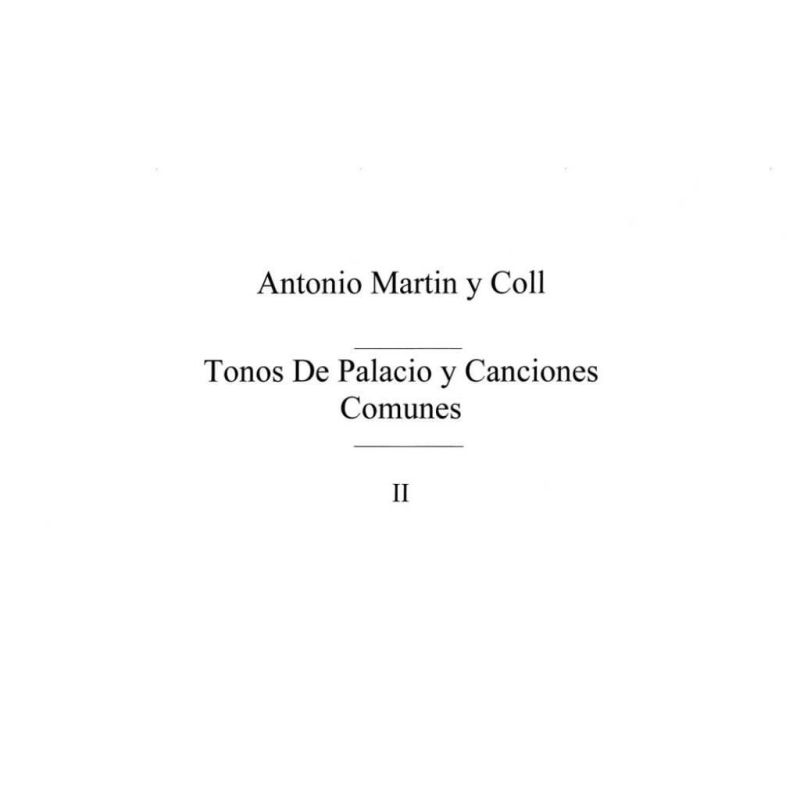 Tonos De Palacio Vol.2