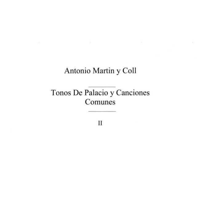 Tonos De Palacio Vol.2