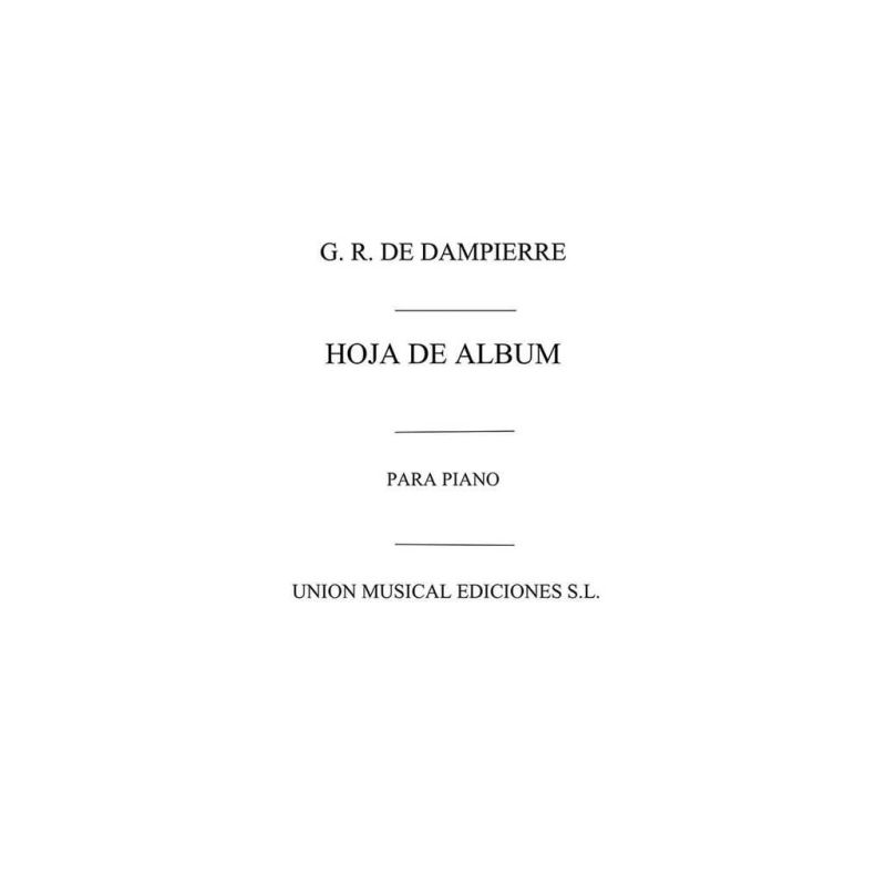 Hoja De Album