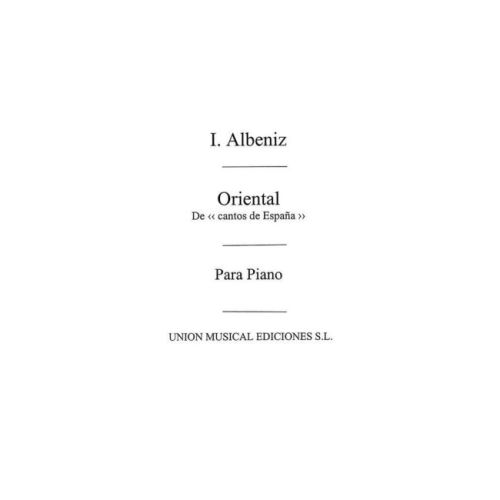 Albéniz, Isaac - Oriental...