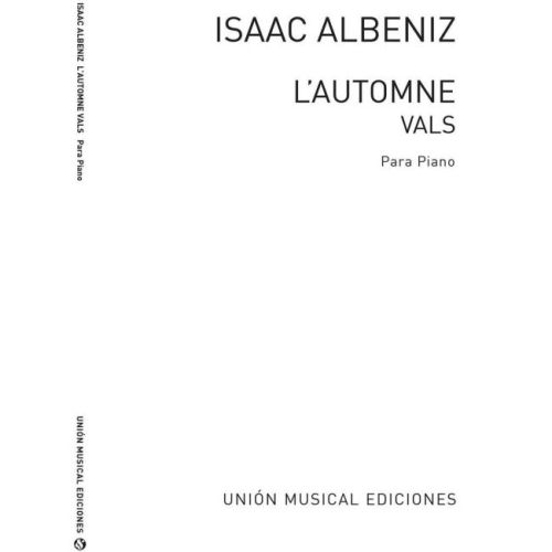 Albéniz, Isaac - L'Automne...