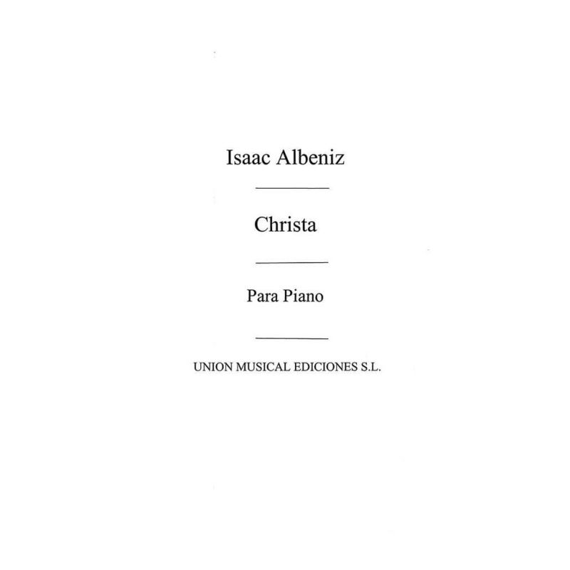 Albéniz, Isaac - Christa No 5 From Mazurkas De Salon Op.66