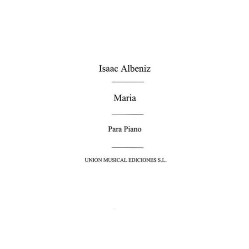 Albéniz, Isaac - Maria No.6...