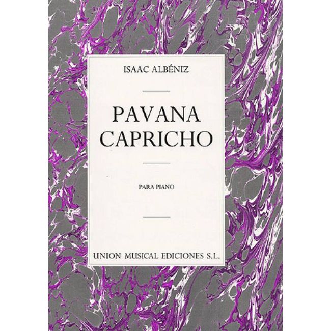 Albéniz, Isaac - Albeniz Pavana Capricho Op.12 Piano