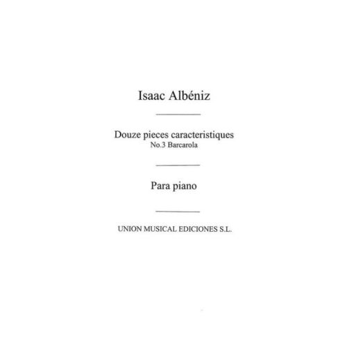 Albéniz, Isaac - Barcarolle...