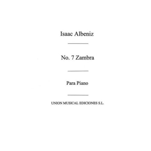 Albéniz, Isaac - Zambra No.7