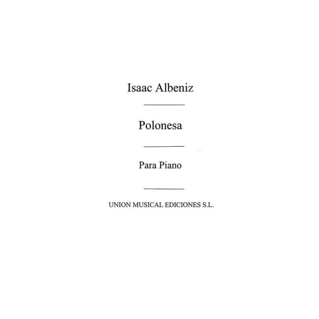 Albéniz, Isaac - Polonesa No.9