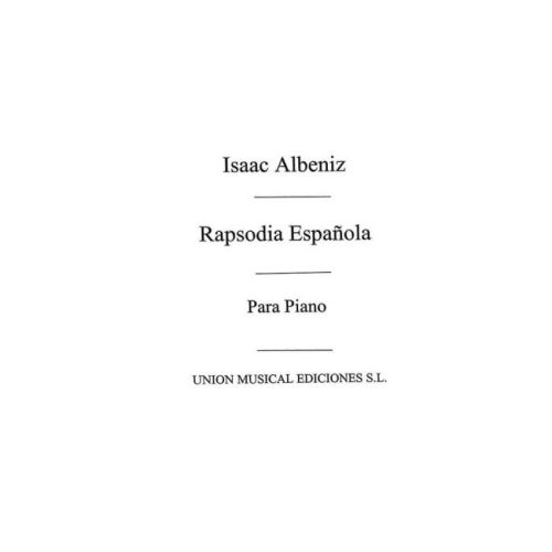 Albéniz, Isaac - Rapsodia...