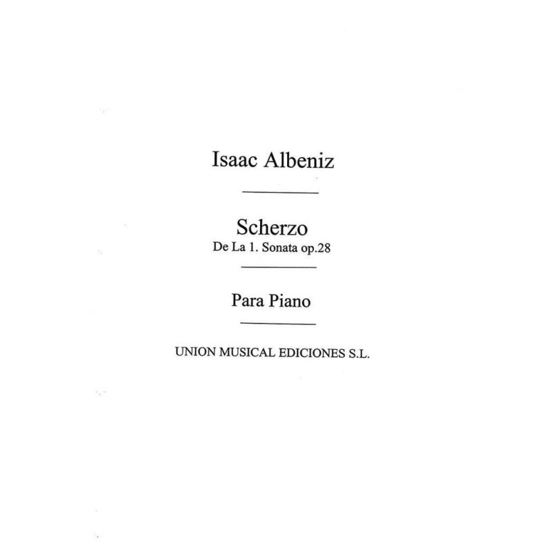 Albéniz, Isaac - Scherzo De La Sonata No.1 Op.28 For Piano