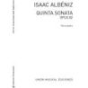 Albéniz, Isaac - Quinta Sonata No.5 From Op.82 Piano