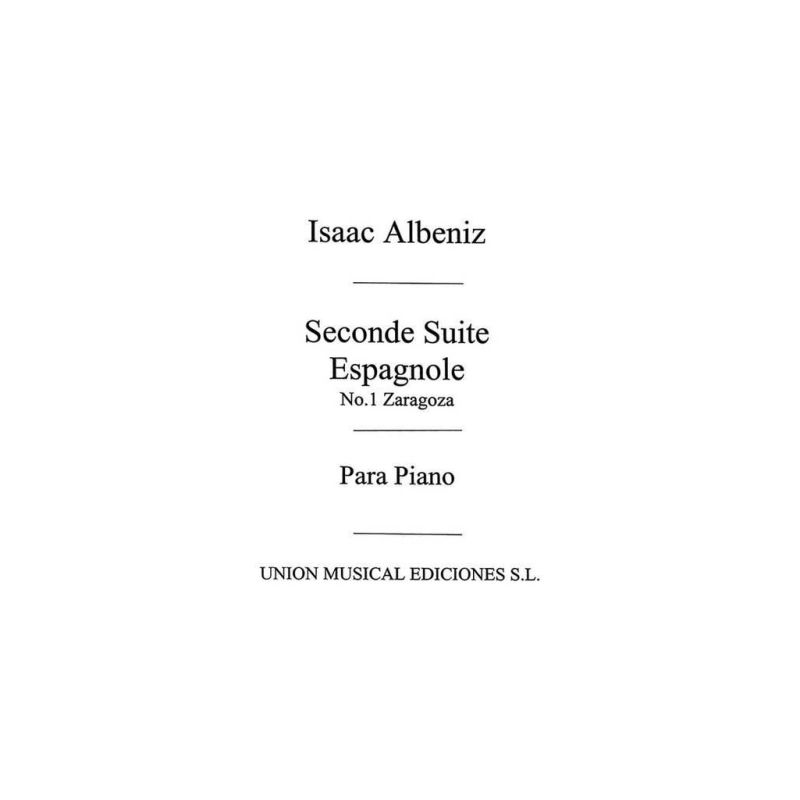 Albéniz, Isaac - Zaragoza Capricho No.1