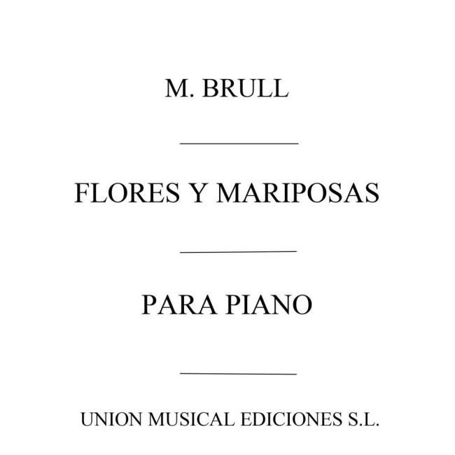 Flores Y Mariposas Jota For Piano
