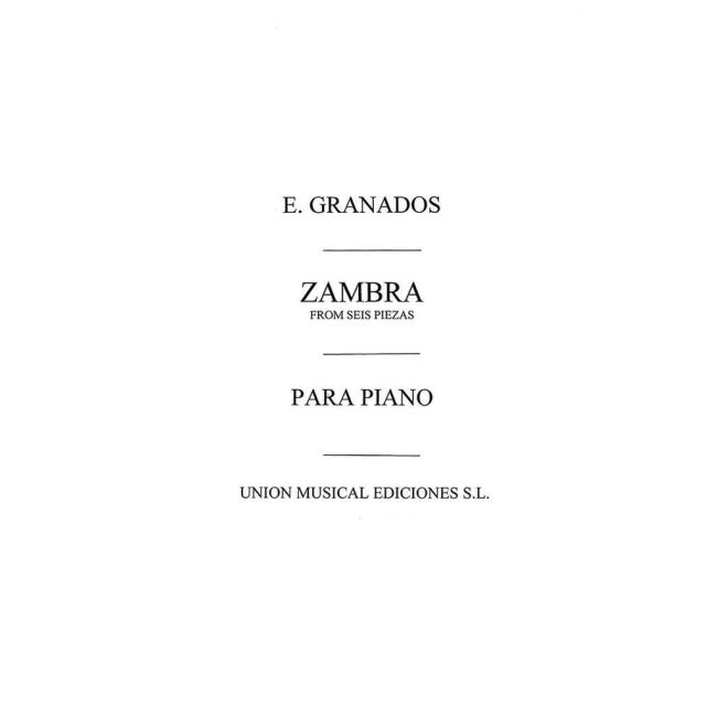 Zambra De Seis Piezas Sobre Cantos Pop. Espnoles