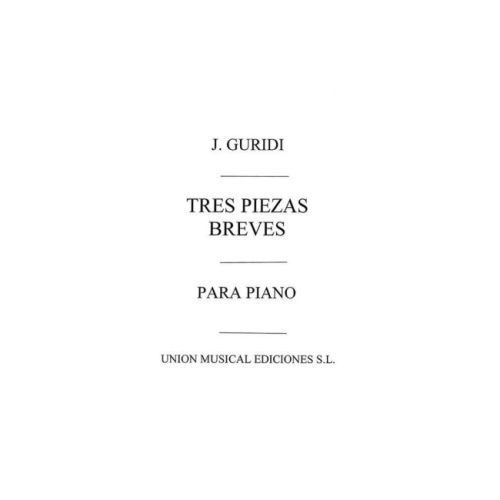 Guridi, Jesus - Tres Piezas...