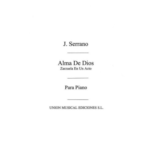 Alma De Dios No.5 For Piano