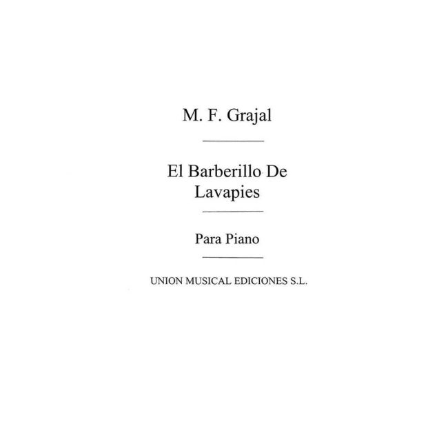 Grajal, M. F. - El Barberillo De Lavapies