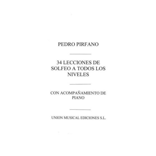 34 Lecciones De Solfeo