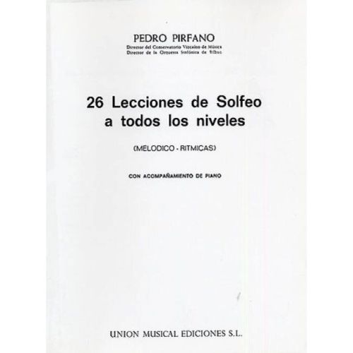26 Lecciones De Solfeo