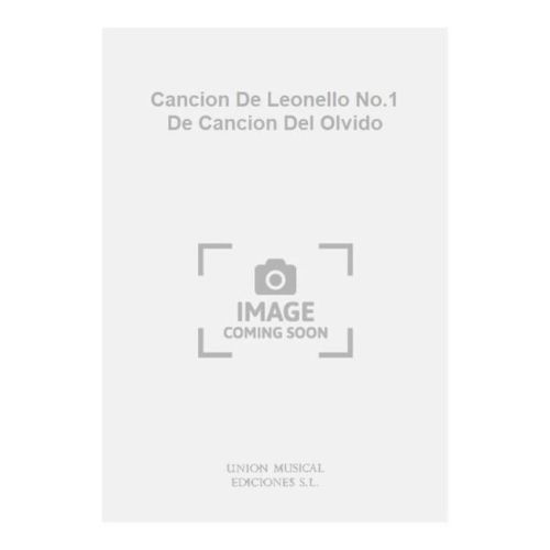 Cancion De Leonello No.1 De...