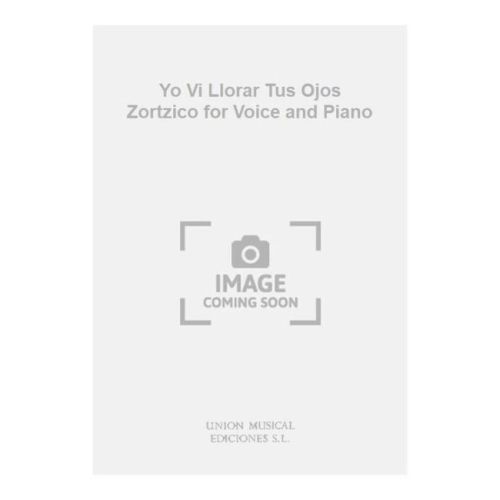 Yo Vi Llorar Tus Ojos...
