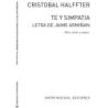 Halffter, Cristobal - Te Y Simpatia (Letra De Jaime Armiñan)