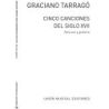 5 Canciones Del Siglo XVII for Voice and Guitar