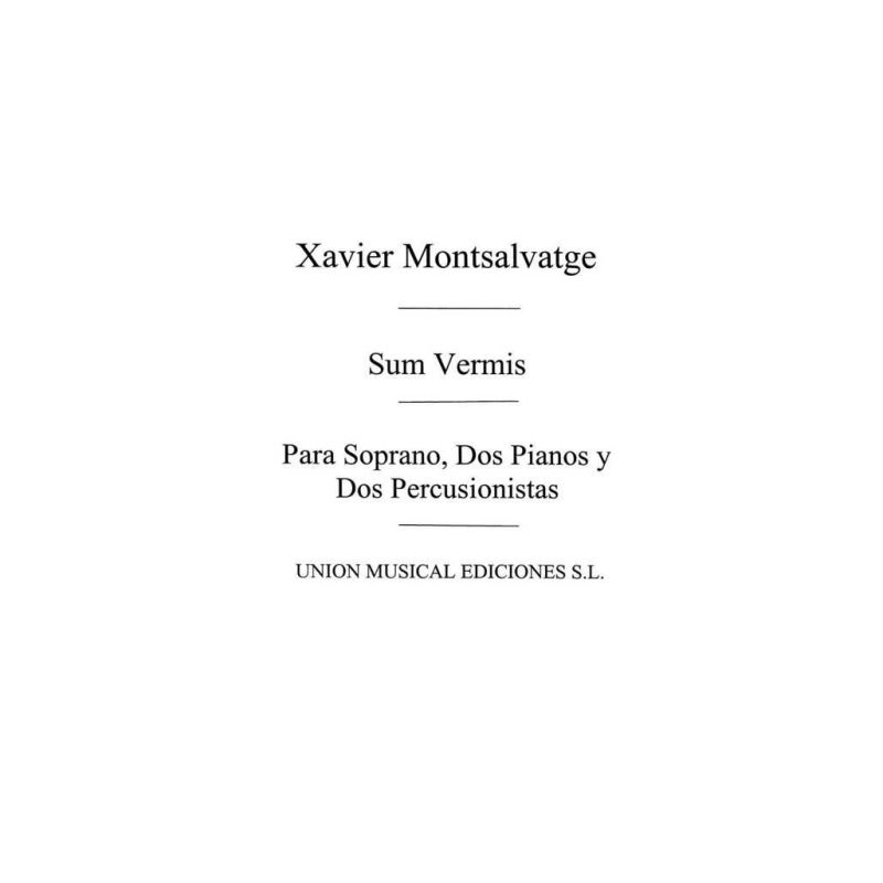 Montsalvatage, Xavier - Xavier Montsalvatge: Sum Vermis