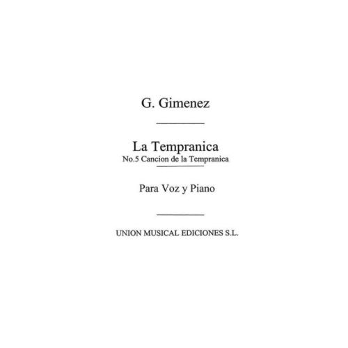 Giménez, Gerónimo - Cancion...