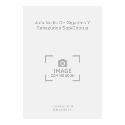 Jota No.5c De Gigantes Y...