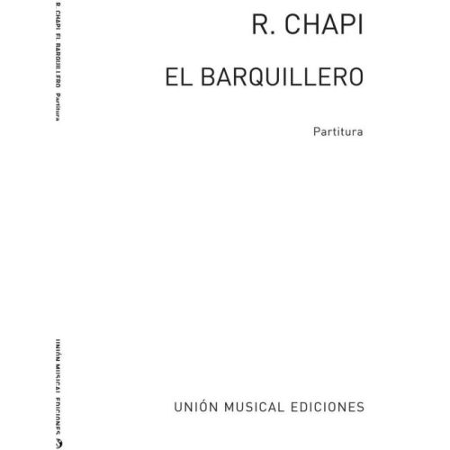 El Barqillero Partitura