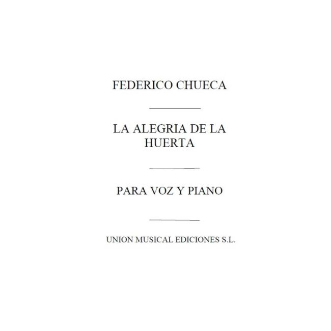 Duo De La Alegria De La Huerta