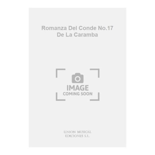 Romanza Del Conde No.17 De...