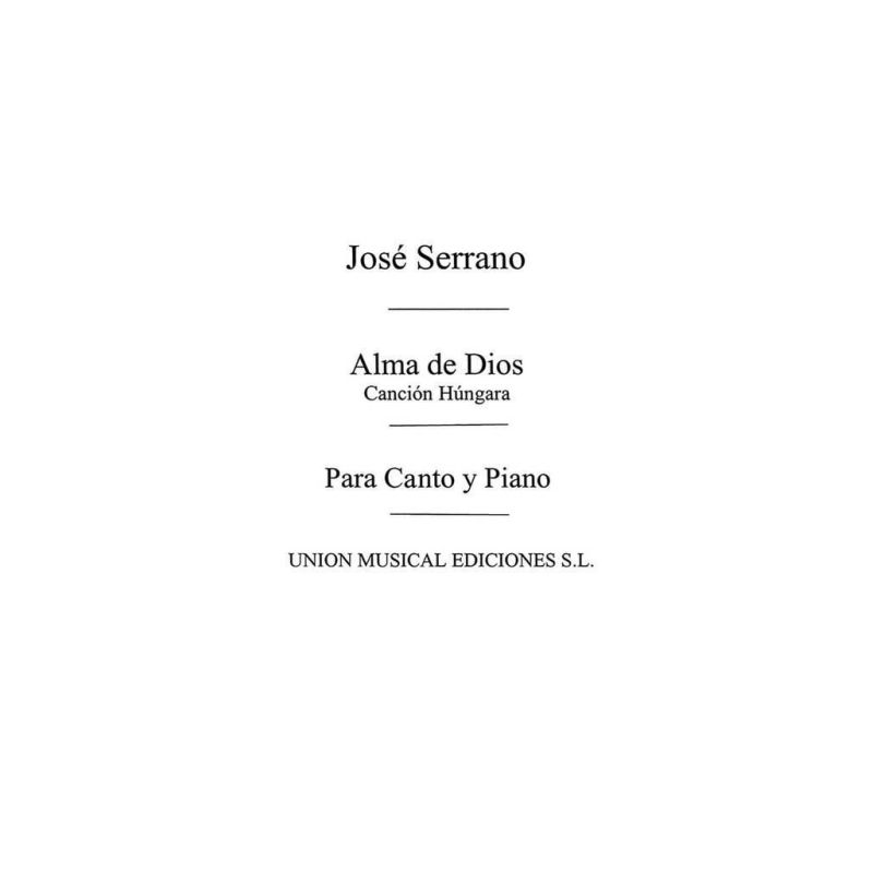 Cancion Hungara No.5 De Alma De Dios
