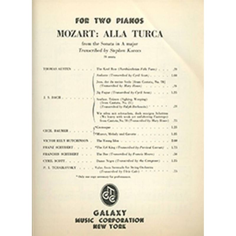 Mozart & Kovacs - Alla Turca