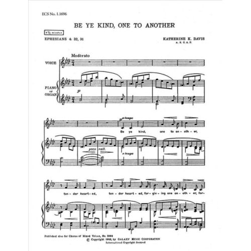 Davis, Katherine K. - Be Ye...