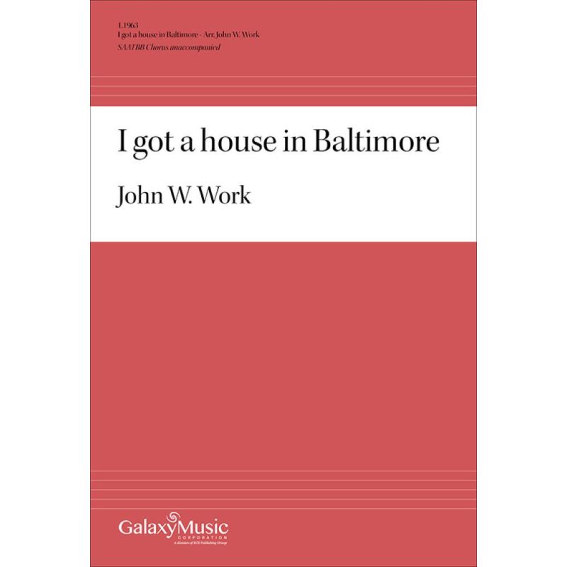 I Got a House in Baltimore