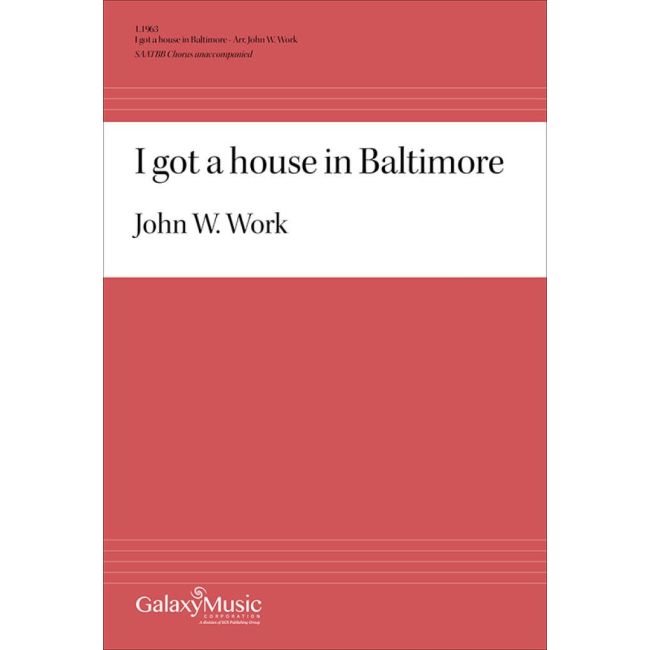 I Got a House in Baltimore