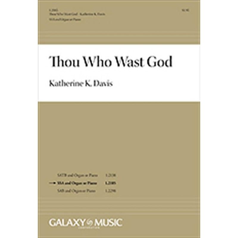 Thou Who Wast God
