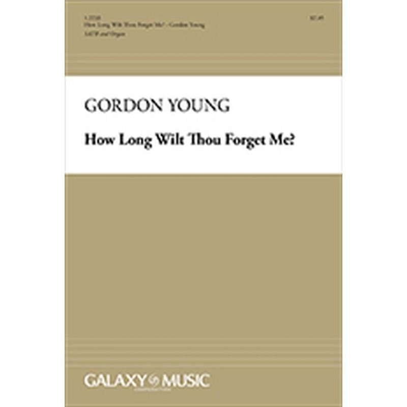 Young, Gordon - How Long Wilt Thou Forget Me?