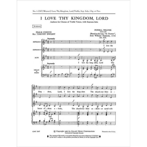 Weaver, Powell - I Love Thy...