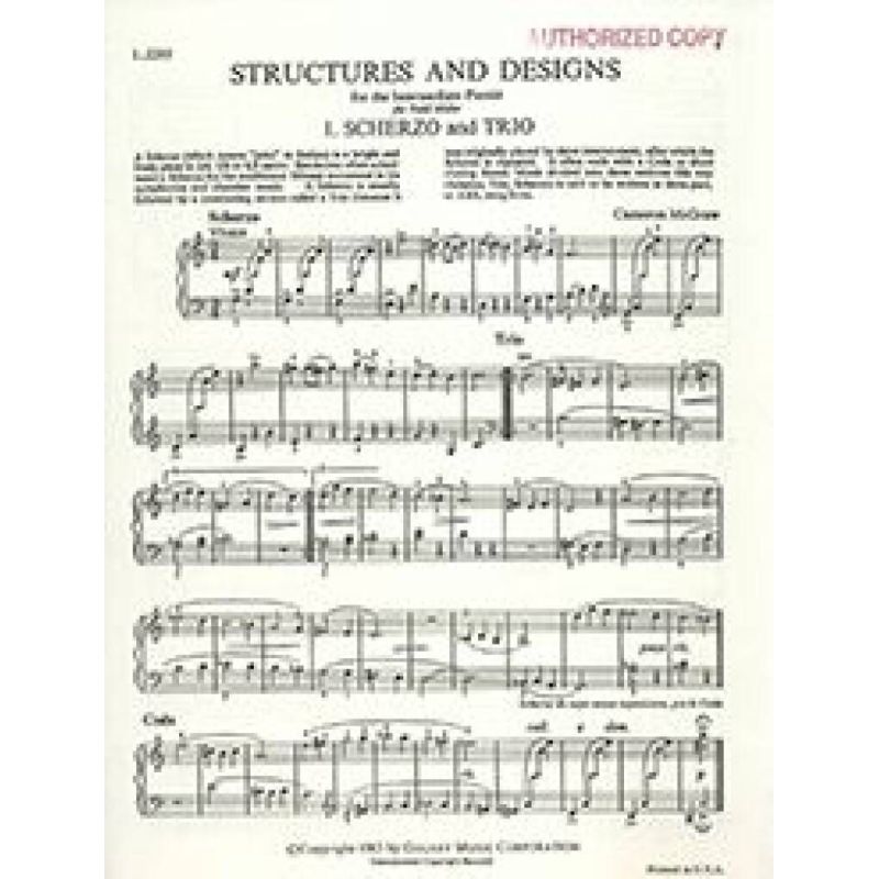 McGraw, Cameron - Structures and Designs