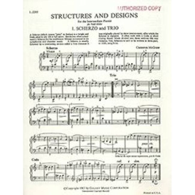 McGraw, Cameron - Structures and Designs