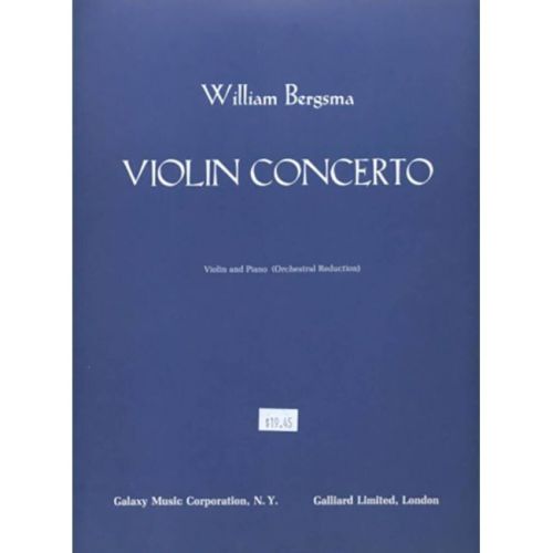 Bergsma, William - Concerto...