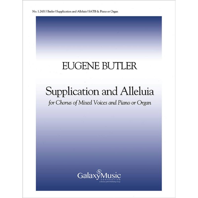 Butler, Eugene - Supplication and Alleluia