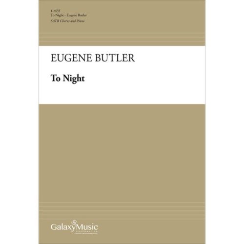 Butler, Eugene - To Night