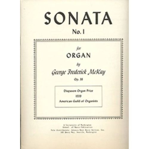 Mckay, George - Sonata No....