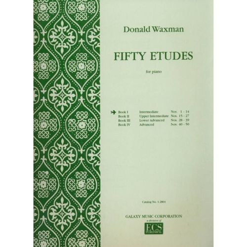 Waxman, Donald - 50 Etudes,...