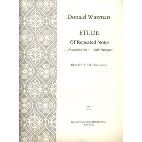 Waxman, Donald - Etude No....