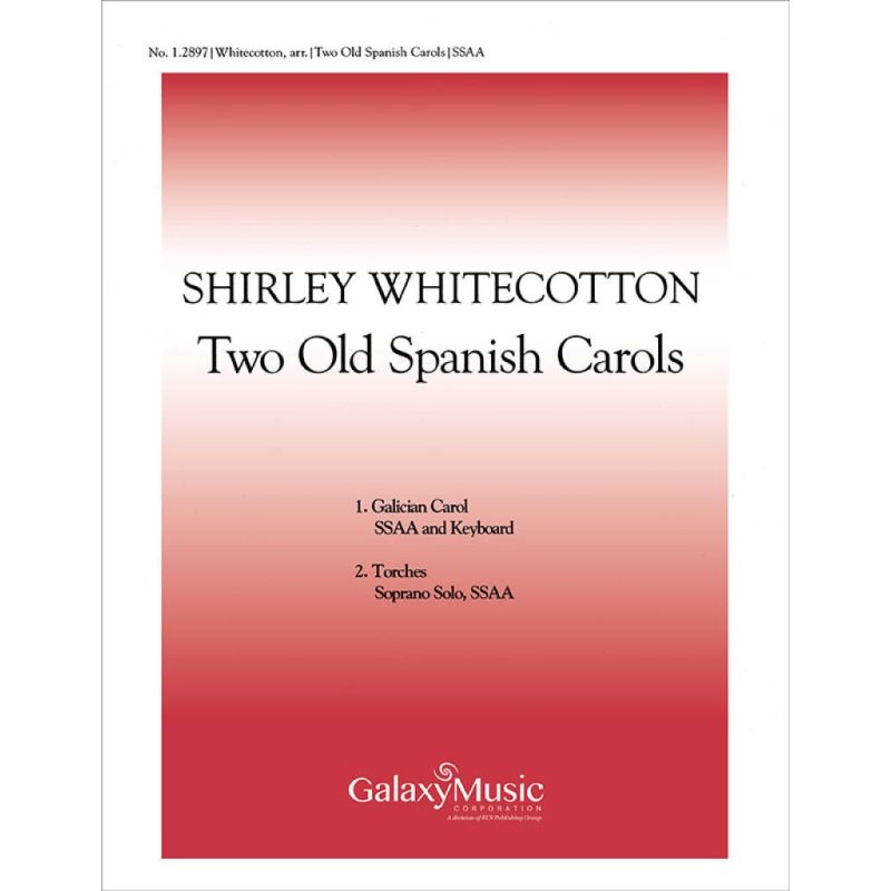 Whitecotton, Shirley - Two Old Spanish Carols