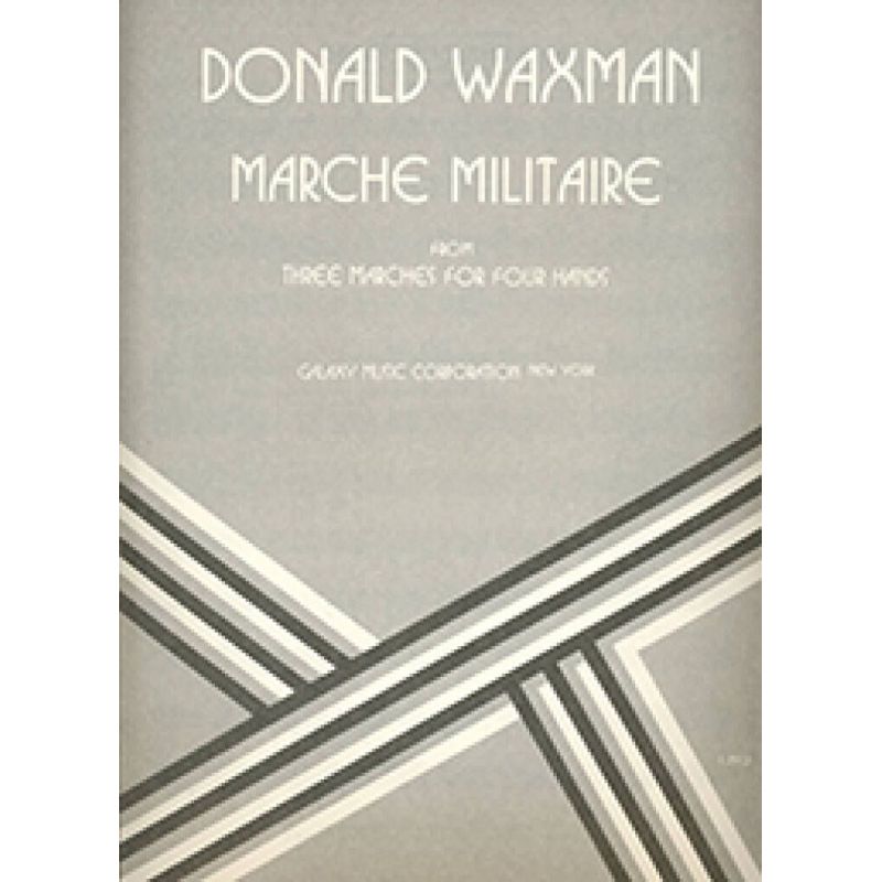 Waxman, Donald - March Militaire